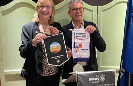 Visita al Rotary Club de Banyoles  08/10/2024